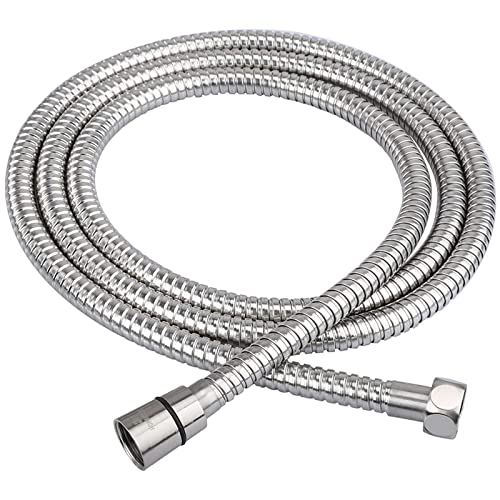 HOMEIDEAS 79 inches Shower Hose, 6.5 feet Long 304 Stainless Steel Handheld Shower Head Hose Replacement, Flexible Hose Extension - size: 79 Inch