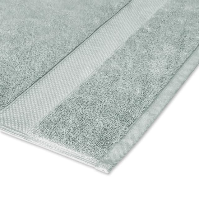 Maisonette Loft Egyptian Cotton Turkish Hand Towels - Soft, Absorbent Washcloths for Face - Ideal Quick Dry Small Towel Wash Cloth Set for Bathroom - (13" x 13", 6 Pack) - Sea Glass - color: Seaglass, style: Washcloths Set of 6