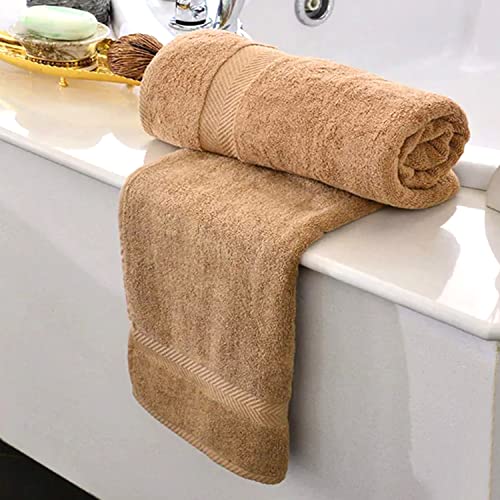 KAHAF Collection 6-Pack Bath Towels - Lightweight - Extra Absorbent - 100% Cotton - Shower towels (Multi, 27 inchesx54 inches) - size: 6 Pack (27" x 54")