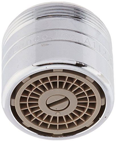 DANCO 15/16-27M X 55/64-27F Adjustable Flow Aerator, Chrome