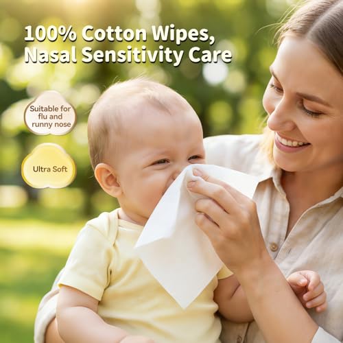 Winner Thicker Baby Dry Wipes, 100% Cotton, 240 Count (Pack of 3) | 33% Thicker, Ultra Soft, Hypoallergenic, Unscented, Wet or Dry Use, Diaper Changes, Mealtime Cleanup - size: 80 Count (Pack of 3)