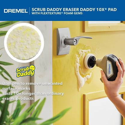 Dremel Versa 5-Pack Scrub Daddy Cleaning Sponge Pads, Variety Pack for Multi-Surface Cleaning, for use in Kitchen, Household and Bathroom - Compatible with Versa Power Scrubber Tool, PC360-5 | For Multi-Surface Cleaning | Kitchen Use | Household And Bathr