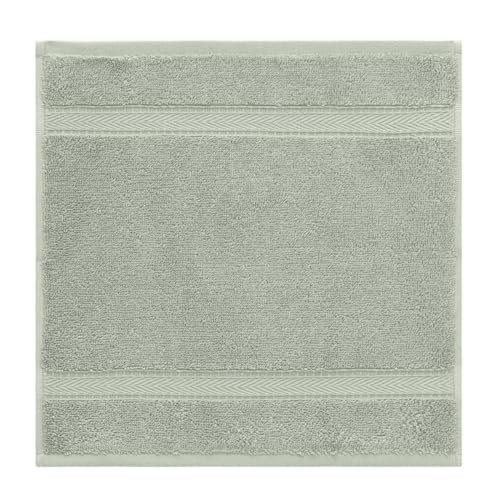 Supreme Terry 3-Piece 100% Turkish Cotton Towel Set, Hotel Quality Soft & Absorbent, 1 Luxury Bath Towel 1 Hand Towel 1 Washcloth-Green - color: Green, size: 3 Pcs Set