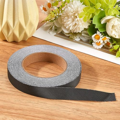 CREATCABIN Grip Tape Roll Waterproof Black Grip Tape Safety Non Skid Strips for Furniture Anti Slip Mobile Device Grip Fixed Outdoor Stairs Home Bathtubs Bathroom Floor Kitchen Adhesion Use 394x0.8in - style: black
