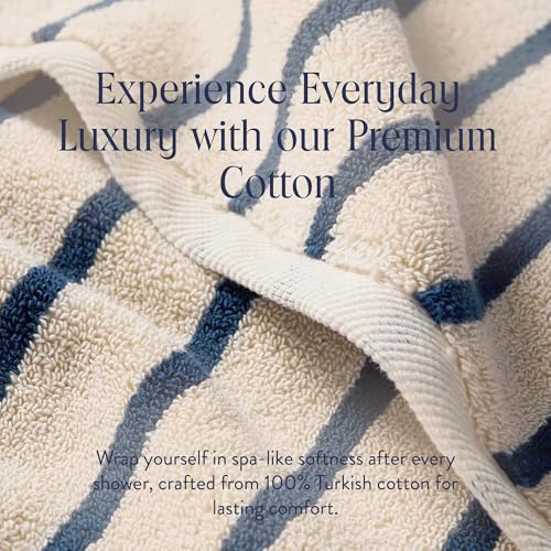 Brooklinen 100% 100% Turkish Cotton Bath Sheets Spa-Quality - Set of 2, Abyss