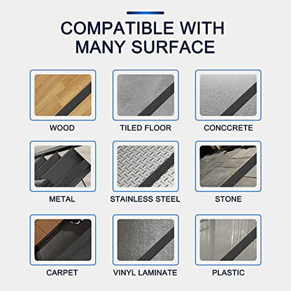 SANKEMU Anti Slip Transparent Anti Slip Tape, 2 inch by 16.5 feet, Non-Slip Traction Grip Tape to Tubs, Boats, Stairs, Clear, Soft, Comfortable for Bare feet - size: 2 Inch x 16.5 Feet Clear