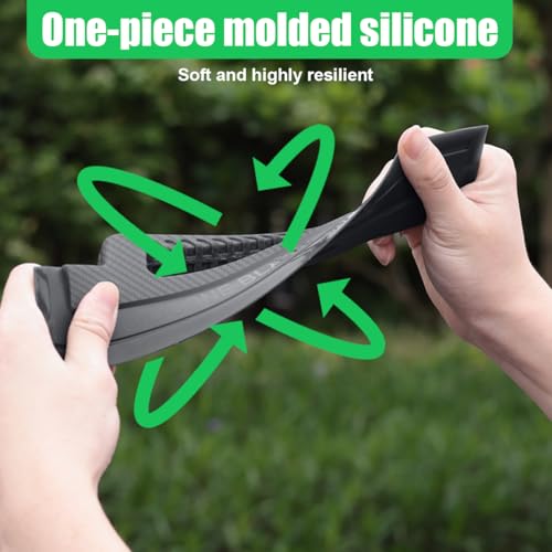 Silicone Car Water Blade Squeegee, Flexible Car Detailing Drying Blade, Streak-Free Auto Window Wiper Scraper for Windshield, Tinted Windows, Mirror & Shower Door, Safe for Ceramic Tile(1PC)
