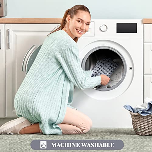Bathtub Mat Non Slip - Sheepping Shower Mat Machine Washable Anti Slip Bath Mat for Tub, Quick Drain Tub Mat with Suction Cups for Bathroom - color: Grey
