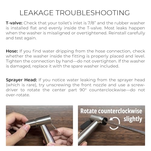 Handheld Bidet Sprayer for Toilet – Adjustable Water Pressure | Stainless Steel Jet Spray Kit with Bidet Hose - Feminine Wash, Muslim Shower, Diaper Cleaning (Stainless Steel, 1 Set) - color: Stainless Steel, size: 1 Set