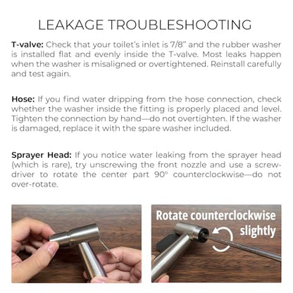 Handheld Bidet Sprayer for Toilet – Adjustable Water Pressure | Stainless Steel Jet Spray Kit with Bidet Hose - Feminine Wash, Muslim Shower, Diaper Cleaning (Stainless Steel, 1 Set) - color: Stainless Steel, size: 1 Set