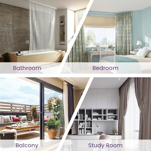50 Pcs Curtain Glider Track Rail Runners, Heavy Duty Mute Wheel Curtain Glider Hooks with Dual Rollers for Universal Ceiling Drapes Room Dividers Shower Curtains Window Treatments