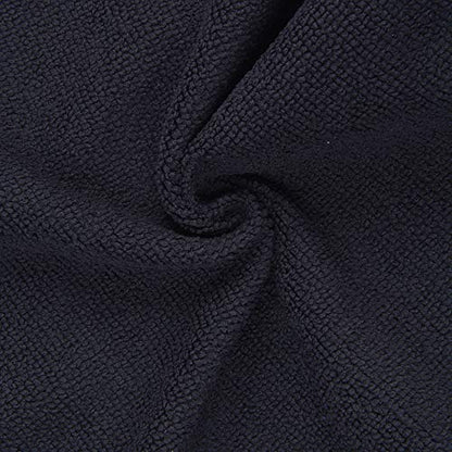 Dish Cloth for Washing Dishes Kitchen Washcloth Cleaning Cloth | 12x12inch 5pack Kitchen Towels Rags, Microfiber Cleaning Cloths, Wash Cloths with Poly Scour Side, Wholesale, Black - color: Black, size: 12inchx12inch 5pack