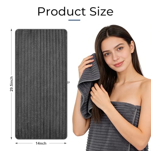 ZVH Hand Towels for Bathroom 6pcs,Quick Dry Microfiber,Super Soft | 14X29.5inch,Hand Towels With Hanging Loops for Spa,Kitchen,Hotel (Brick red+Dark grey+Brown, Set of 6) - color: Brick Red+dark Grey+brown
