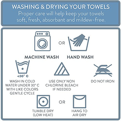 NY Loft 100% Cotton 4-Pack Bath Towel Set | White | Oeko-TEX | Quick-Dry | Four 30" x 52" Bath Towels | Super Absorbent | Designer-Styled Texture - color: Bright White, size: Bath Towel (4 Pack)