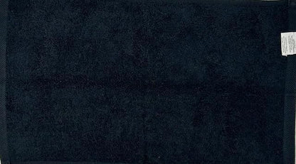 Fingertip Hand Towel | Absorbent |11x18 | Terry Velour Premium Washcloths, Bathroom use, 100% Cotton, Face, fingertip, Soft, Guest Towels (Pack of 4) (4, Black) - color: Black