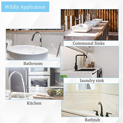 Sink Spray Rubber Hose, Sink Hose Attachment for Faucet Portable Sink Hose Faucet Sprayer, Shampoo Sprayer for Dog, Pets, Bathing Baby, Washing Hair, Rinsing Vegetables (For sink)