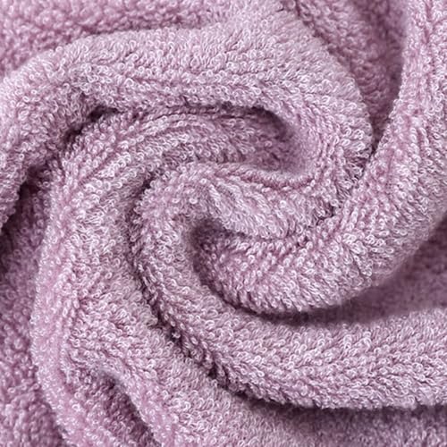 Quick Dry Bamboo Fiber Bath Sheets Household Thick Soft Absorbent Bath Sheets Washable Quick-Drying Bath Sheets 55.1x27.5in Lightweight - color: Purple