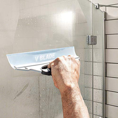 Detailer's Preference Silicone Water Blade Windshield Squeegee for Cars, Streak-Free Drying Tool for Glass, Paint, and Chrome, Flexible Edge for Auto Detailing Professionals, 12.25-Inch - size: Standard