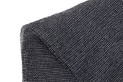Extra Rough, Exfoliating Washcloth [Made in Japan] Exfoliating Towel Special texture makes Fluffy Foam lather, Back Scrubber, Dead Skin Cell Remover [Loofah for Women and Men] (Black) - color: Black
