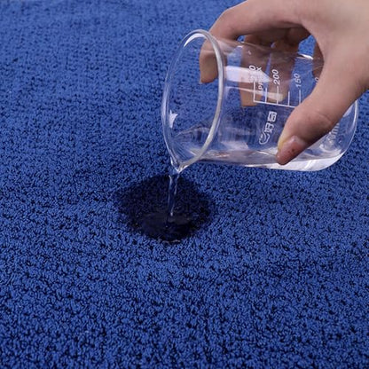 Everplush 4-Piece Premium Hand Towel Sets: Super-Soft, Highly Absorbent & Quick Drying Bathroom Towels – Versatile for Hotel, Bathroom, Shower, Spa, 16x30 Inches(Navy, 16" x 30") - color: Navy