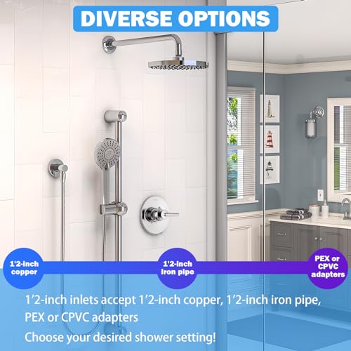 R10000-UNBX MultiChoice Tub and Shower Rough-In Valve Body, 1/2-Inch | Fits Delta 13/14, 17 and 17T Series Trim Kits; Universal Inlets Support PEX, Copper and CPVC Connections - style: R10000-UNBX