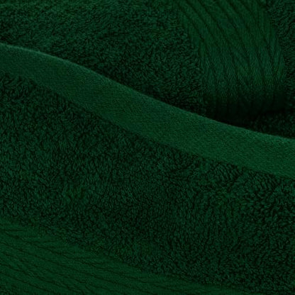 100% Cotton Washcloths 12x12 Inches, 600 GSM, Soft & Absorbent, Durable, Set of 10, Green - color: Green, size: Washcloth Set of 10