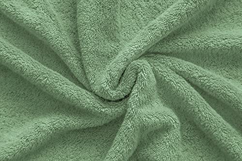 American Veteran Towel, Hand Towels for Bathroom Set of 4, 100% Cotton Turkish Hand Towel Sets, Soft Hand Face Towels, Sage Green Hand Towels - color: Sage Green