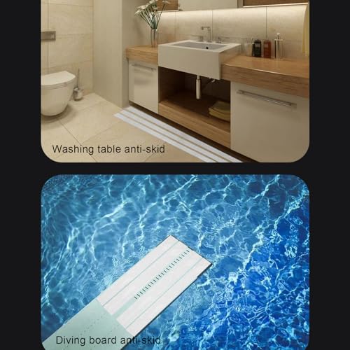 Anti Slip Stair Strips Safety Waterproof Non Skid Stair Treads | Safety Tape for Home, Bathroom, Kitchen, Floor, Outdoor, Public Restroom, Pool, Entrance, Aisle - color: Black Q pattern 2.5cm*5m
