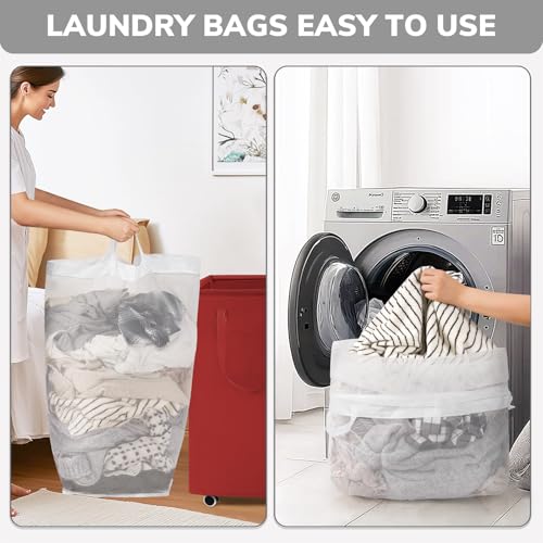 Goodpick 75L Collapsible Laundry Baskets with Removable Wash Bag and Wheels | Laundry Basket with Wheels, Rolling Laundry Hamper with Handle for College Dorm, Laundry Hamper on Wheels, Red - color: Red 1-Pack