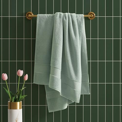 Ted Baker Cotton Bath Towel Soft, Highly Absorbent, 30x56, Sage Green 1 Pc - color: Sage, size: Bath Towel - 1 Piece