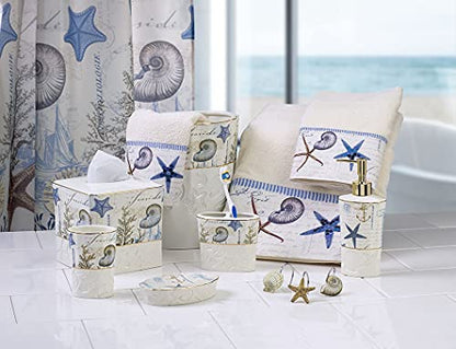 Avanti Linens - Toothbrush Holder, Countertop Accessories, Bathroom Home Decor (Antigua Collection) - size: Toothbrush Holder
