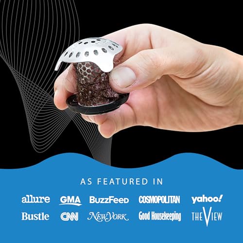 TubShroom Ultra Revolutionary Bath Tub Drain Protector Hair Catcher/Strainer/Snare Stainless Steel, Single Pack - style: Stainless Single