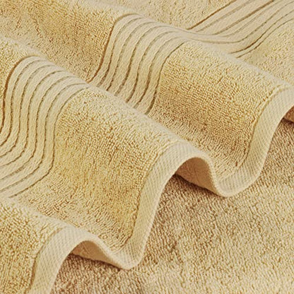 Utopia Towels Luxurious Bath Towels Set, 27x54 in, 4 Pack, Soft, Beige | Soft Luxurious Ring Spun Cotton Bath Towels - Lightweight, Highly Absorbent, Quick-Drying, Ideal for Daily Use - color: Beige