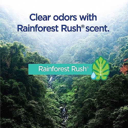 Clorox ToiletWand Disposable Toilet Cleaner Refills, Rainforest Rush Scent, 30 Count, Kills 99.9% of Germs, Touch-Free Toilet Cleaning