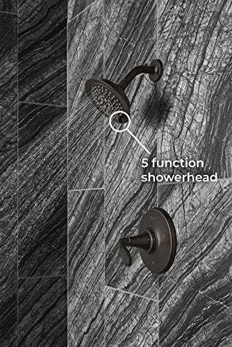 Pfister Northcott LG89-8MGY 1-Handle Tub & Shower, Trim Only, in Tuscan Bronze - color: Tuscan Bronze