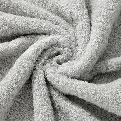 Aibaser Towels - Premium 100% Cotton Bath Towels Set (27 x 54 inches), Lightweight and High Absorbency Quick Drying (Light Grey) - color: Light Grey, size: 27x 54 Inches
