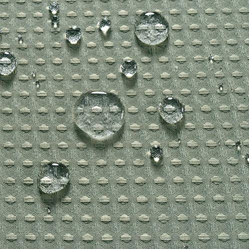 Barossa Design Waffle Weave Stall Shower Curtain Fabric 36x72, Sage Green | Hotel Luxury Spa, 230 GSM Thick Fabric, Water Repellent, Machine Washable, 36 Wide x 72 Long for Small Stall - color: Sage, size: 36"W x 72"L (Pack of 1)