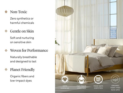Coyuchi Air Weight Organic Wash Cloth, 6 Piece Set, Alpine White - color: Alpine White, size: Wash Cloth Set