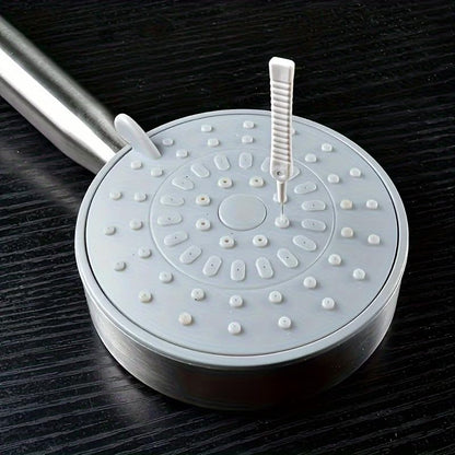 30PCS Shower Head Cleaning Brush Set - Crevice Cleaner for Bathroom Use | White nylon 30 brushes clean shower heads, faucets, grout & crevices. Scratch-free. For kitchens, bathrooms & year-round.