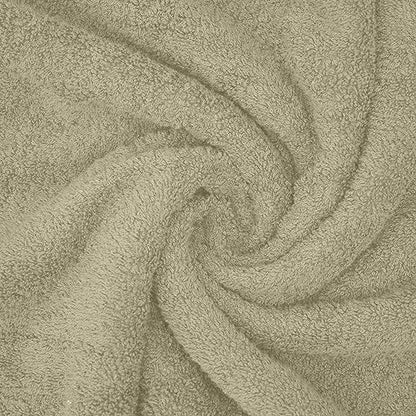DAN River 2 Pack Bath Sheets Extra Large 35x70, Large Bath Towels for Adults, XL Oversized Heavy Duty Towel Set, 600 GSM 100% Ring Spun Cotton, Soft Quick Dry, Beige - color: Beige, size: Bath Sheet 35x70" (PK 2)