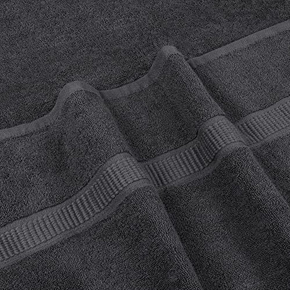 Utopia Towels - Luxurious Jumbo Bath Sheet 1 Piece - 600 GSM (35X70 Inches) 100% Ring Spun Cotton - Highly Absorbent and Quick Dry Extra Large Bath Towel - Super Soft Hotel Quality Towel (Grey) - color: Grey, size: 1 Piece Bath Sheet
