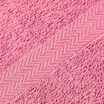 Towel and Linen Mart 100% Cotton 6 Pack Bath Towel Set, Quick Dry, Super Absorbent, Light Weight, Soft, (27 x 54 Pack of 6) (27 x 54 6 Pack, Plum, Pink, Beige, Grey, White, Peach) - color: Plum , Pink , Beige , Grey , White , Peach, size: 27 x 54 6 pack
