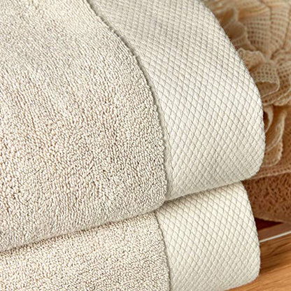 Christy Luxe 6 Piece Towel Set | French Gray | Luxe Heavyweight 100% Turkish Cotton | Ultra Soft | Super Absorbent | 730GSM | 2 Bath Towels 2 Hand Towel 2 Face Cloths - color: French Gray, size: 2 Bath, 2 Hand and 2 Face Towels