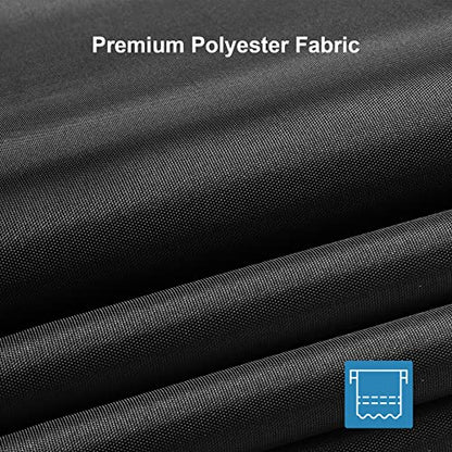 Black Shower Curtain Liner, Black Fabric Shower Liner, 2-in-1 Bathroom Shower Curtain and Liner, 12 Grommet Holes, Water Proof, Machine Washable, Hotel Quality, 72 x 72 Inches - color: Black, size: 72"W x 72"L (Pack of 1)