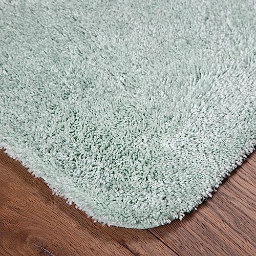 Mohawk Home Goliath Machine Washable Bath Mat 20" x 34" Sea Mist - color: Sea Mist, size: 1'8" x 2'10" (Rectangular)