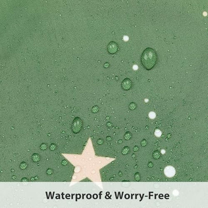 Starry Night Shower Curtain, Waterproof Shower Curtains for Bathroom, Cloth Star Shower Curtain Set with Hooks, Green Celestial Space Shower Curtains, 60x72 Inches - color: Starry Night - Green, size: 60"W x 72"L (Pack of 1)