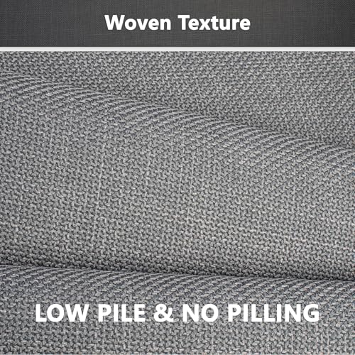 Bathroom Rugs Non Slip Bath Mat, Bathroom Mat Quick Dry | Machine Washable Rugs, Shower Rugs, 17" x 32", Grey Thin Bath Mat Fit Under Door - color: Grey, size: Medium(17"x32")
