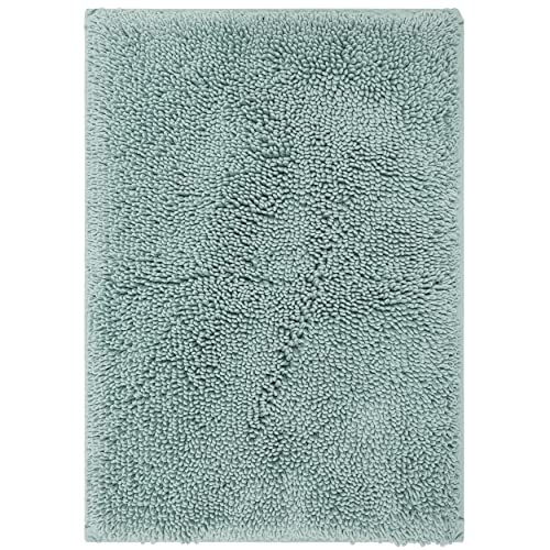 Mohawk Home Classic Cotton Ii Glacier 2' x 5' Bath Mat - color: Aqua Blue, size: 2' x 5' (Rectangular)