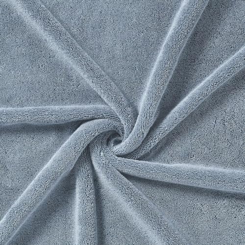 Member Mark 100% Cotton Hotel Premier Collection Luxury Bath Towel Bundle (Assorted Colors) (Blue Crest, 3-Piece Set)