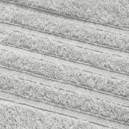 Aibaser Towels - Premium 100% Cotton Bath Towels Set (27 x 54 inches), Lightweight and High Absorbency Quick Drying (Light Grey) - color: Light Grey, size: 27x 54 Inches